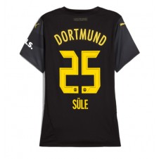 Borussia Dortmund Niklas Sule #25 Bortedrakt Kvinner 2024-25 Kortermet